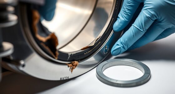 replacing worn vacuum gasket