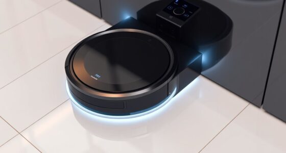 robot vacuum self charging mechanisms