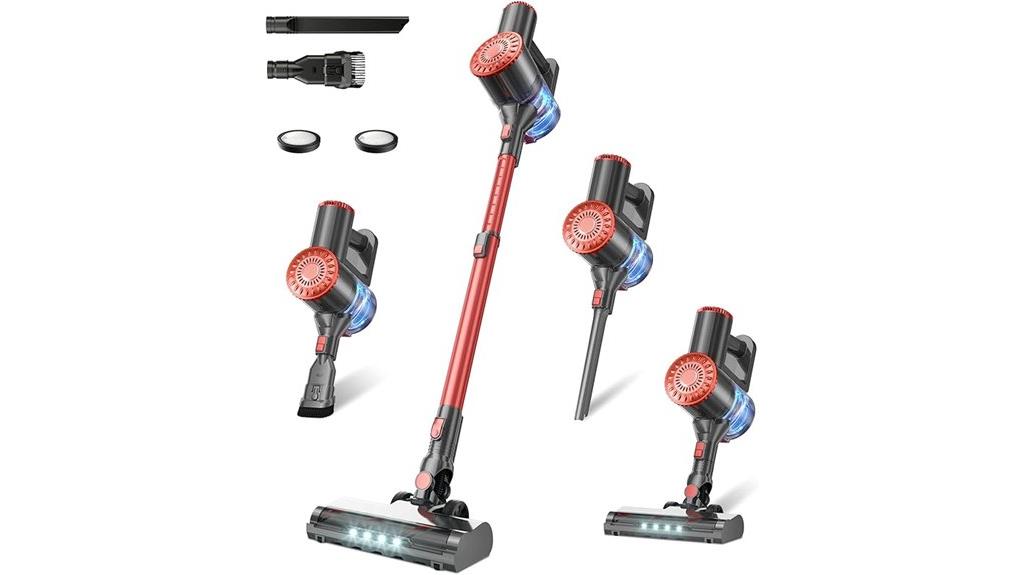 self standing cordless vacuum