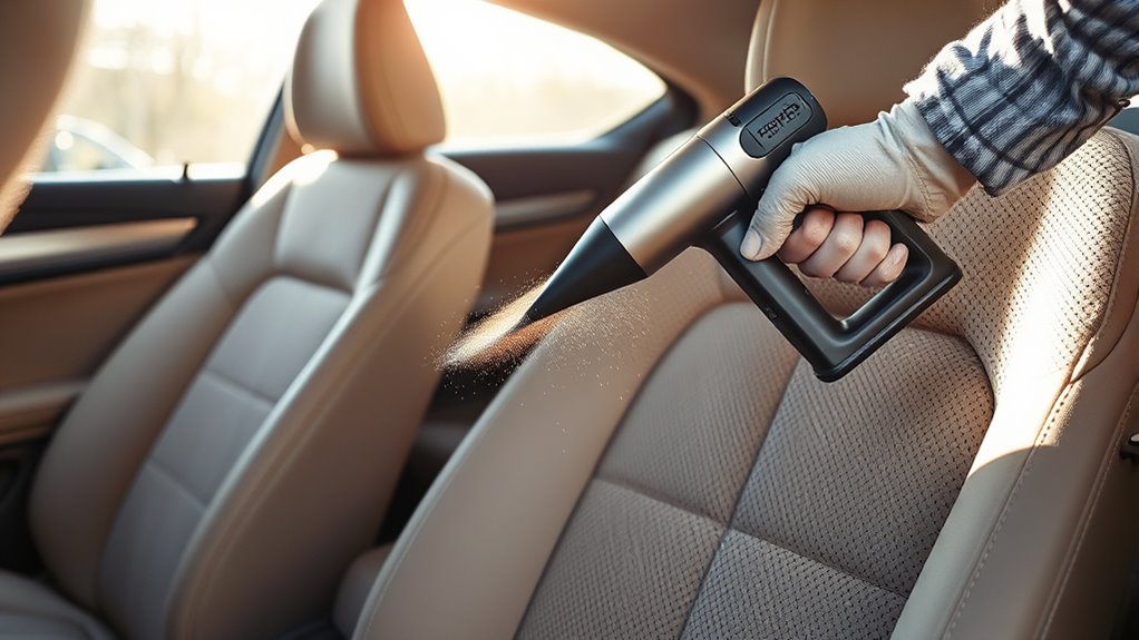 thorough interior vacuuming techniques