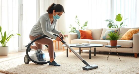 vacuuming and asthma safety