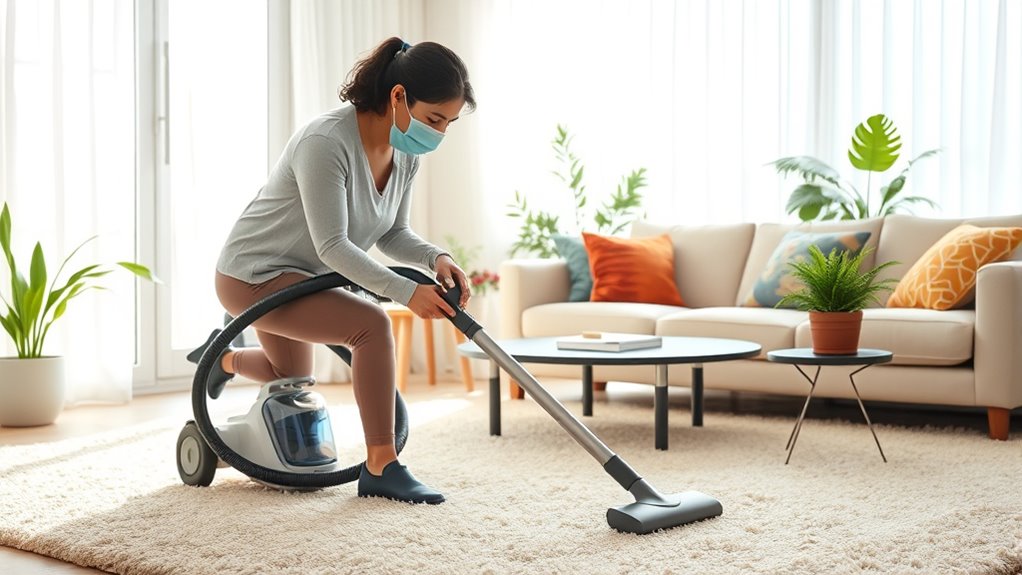 vacuuming and asthma safety