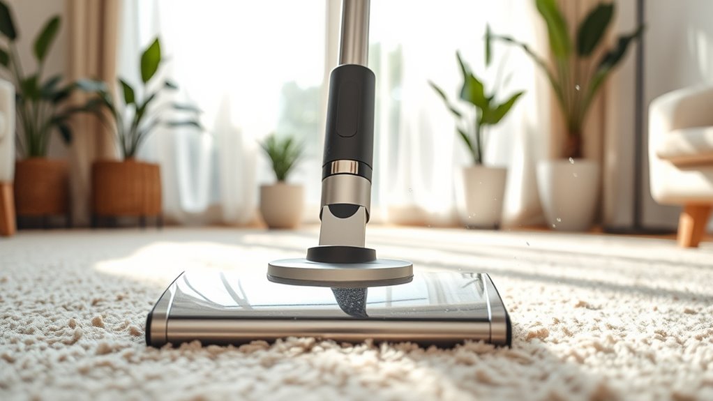 vacuuming improves indoor air