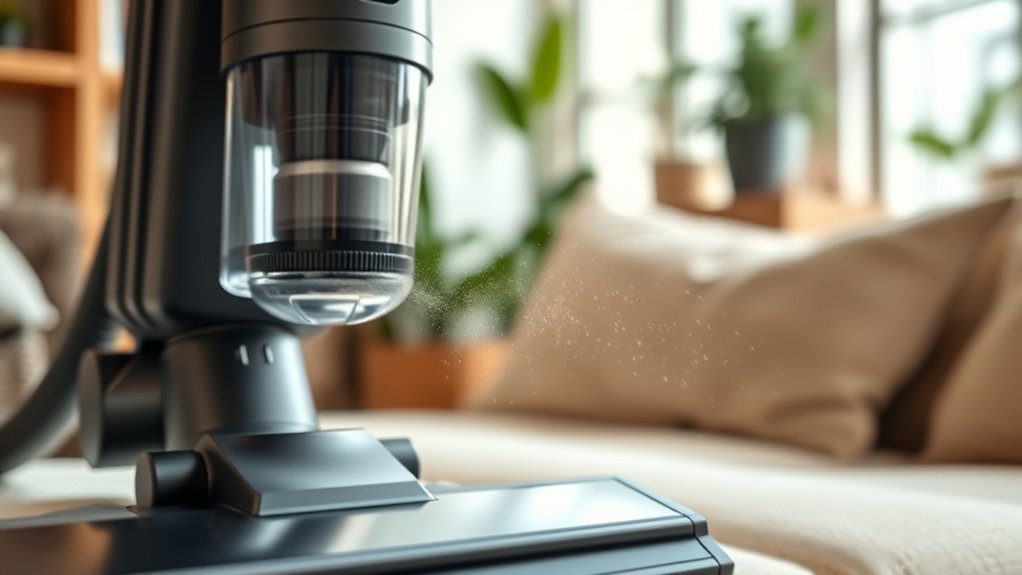 vacuuming improves sinus health