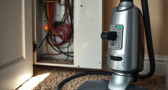 vacuuming trips circuit breaker