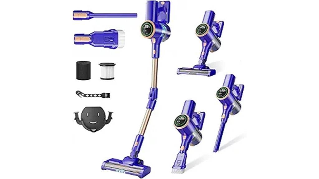 versatile rechargeable cordless vacuum