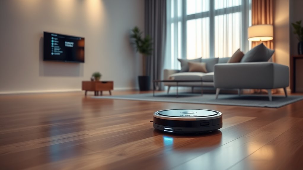 voice controlled vacuuming workflows