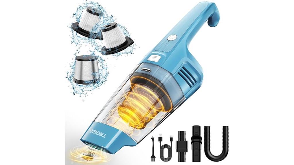 wireless portable suction device