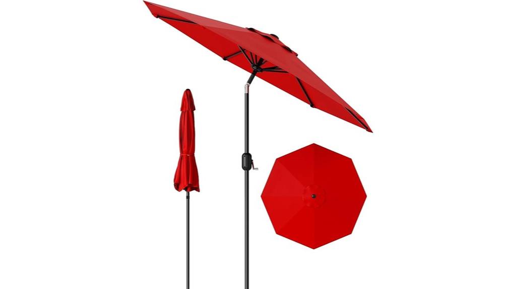 10 foot steel umbrella