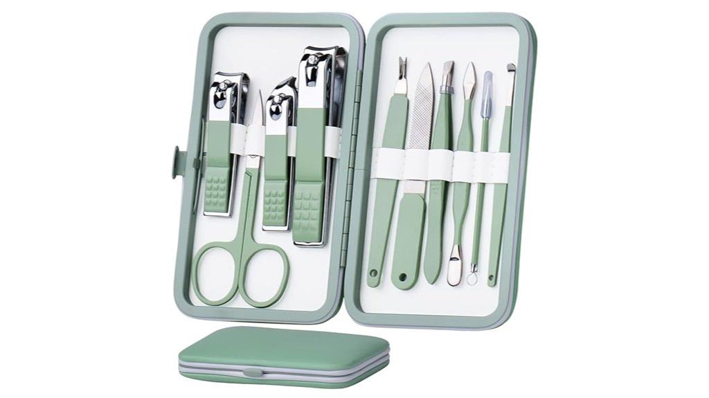 10 in 1 stainless nail kit