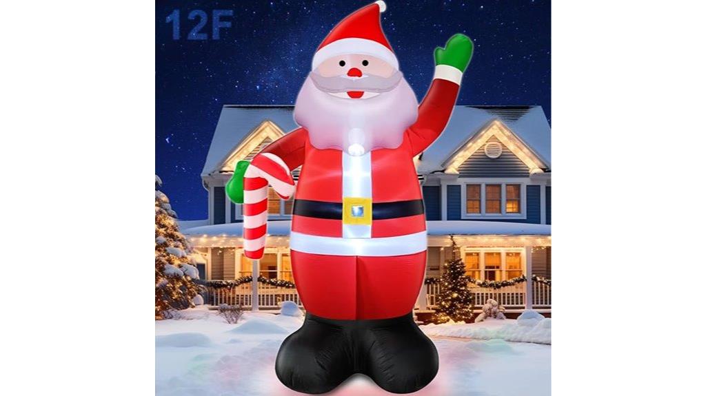 12 foot inflatable santa