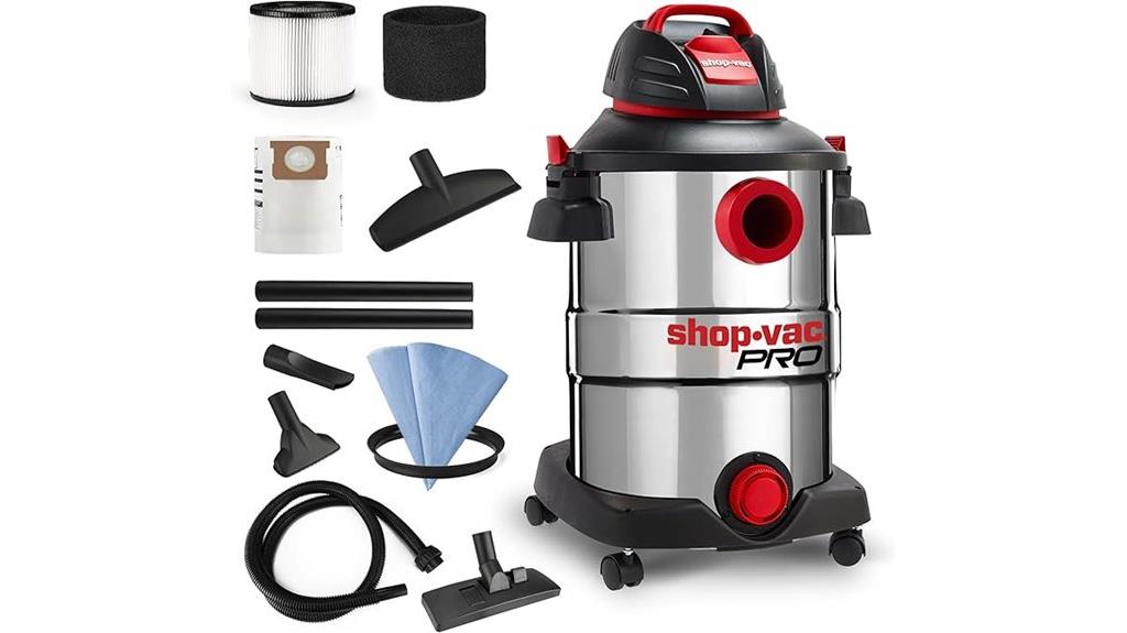 12 gallon shop vac kit