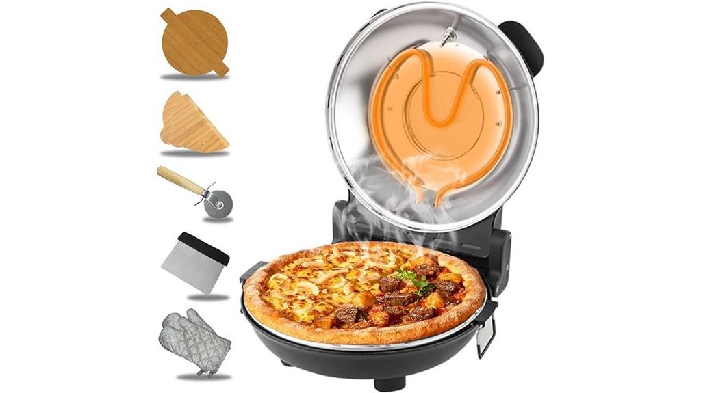 12 inch retro pizza oven