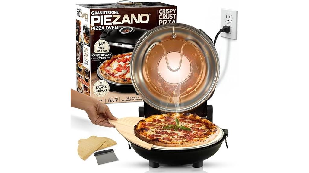 14 inch electric pizza oven