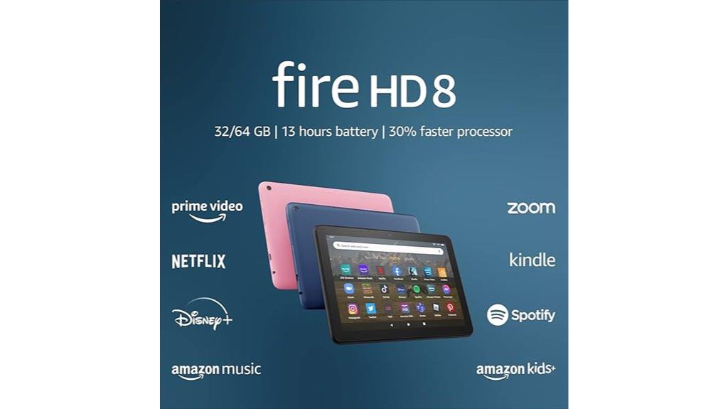 2022 fire hd 8 tablet