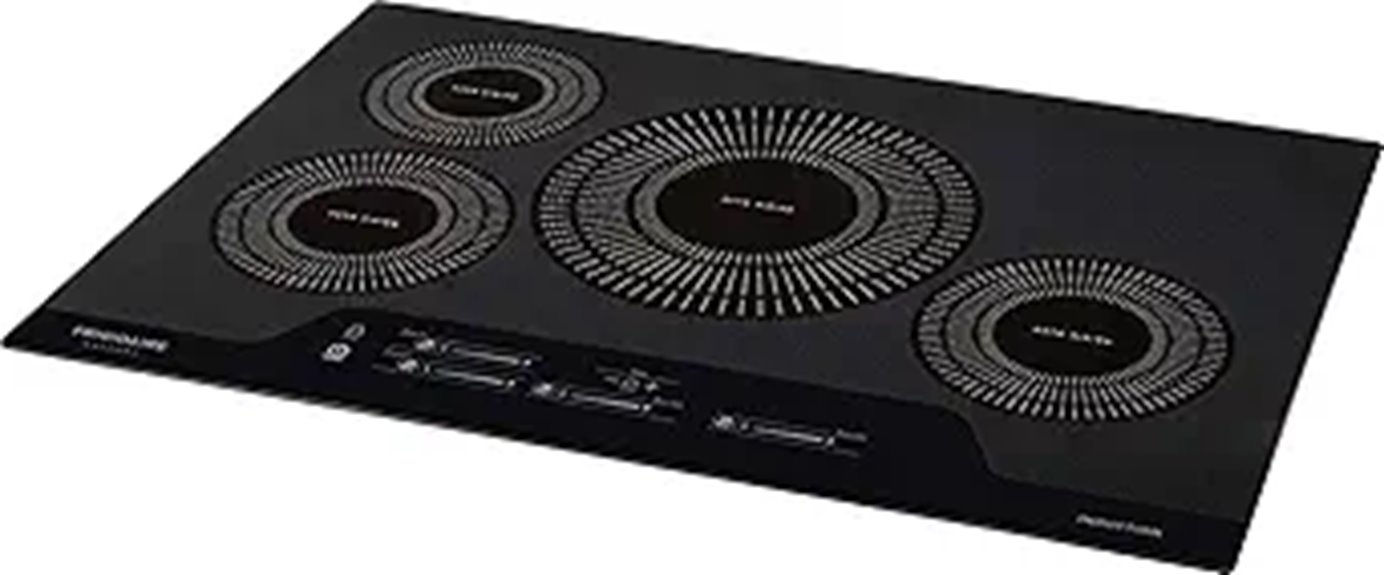 30 inch frigidaire induction cooktop
