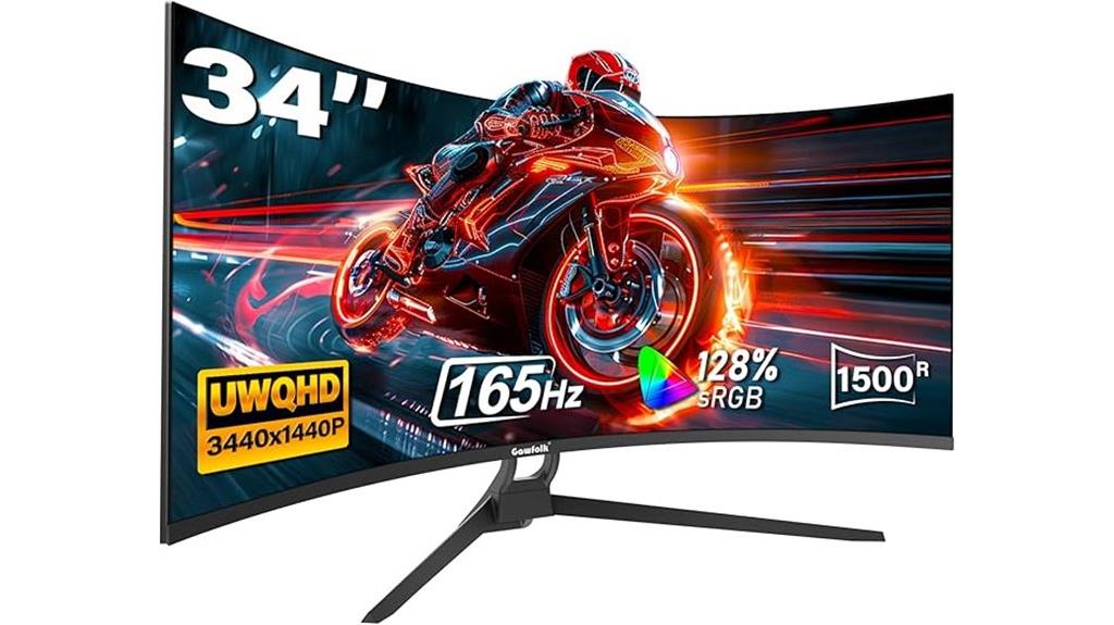 34 inch ultrawide gaming monitor