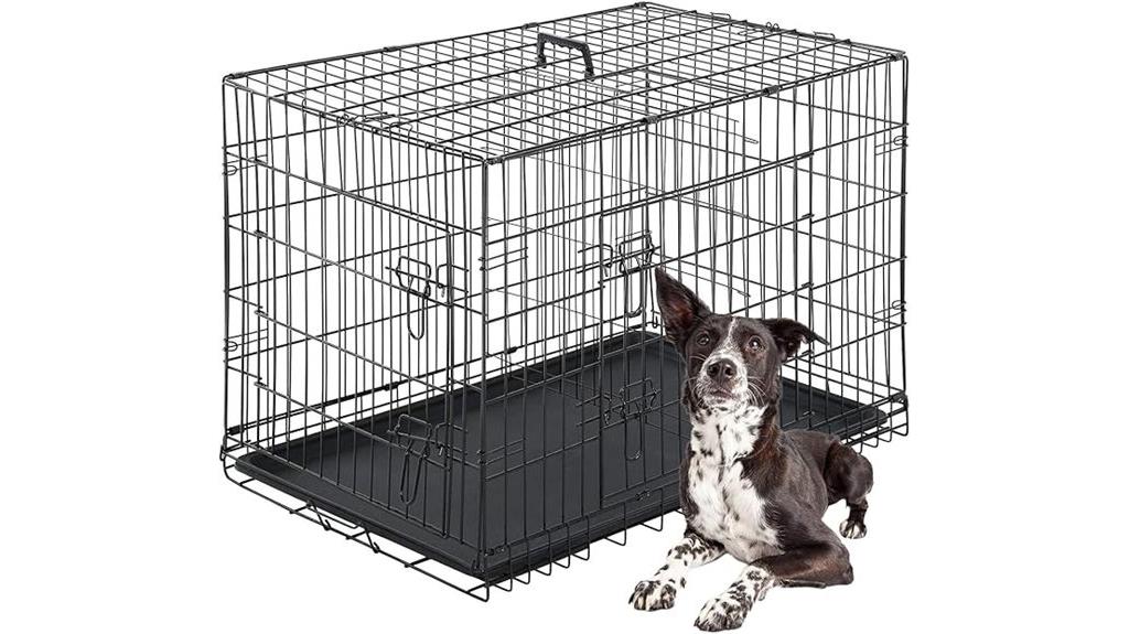 42 inch folding metal crate