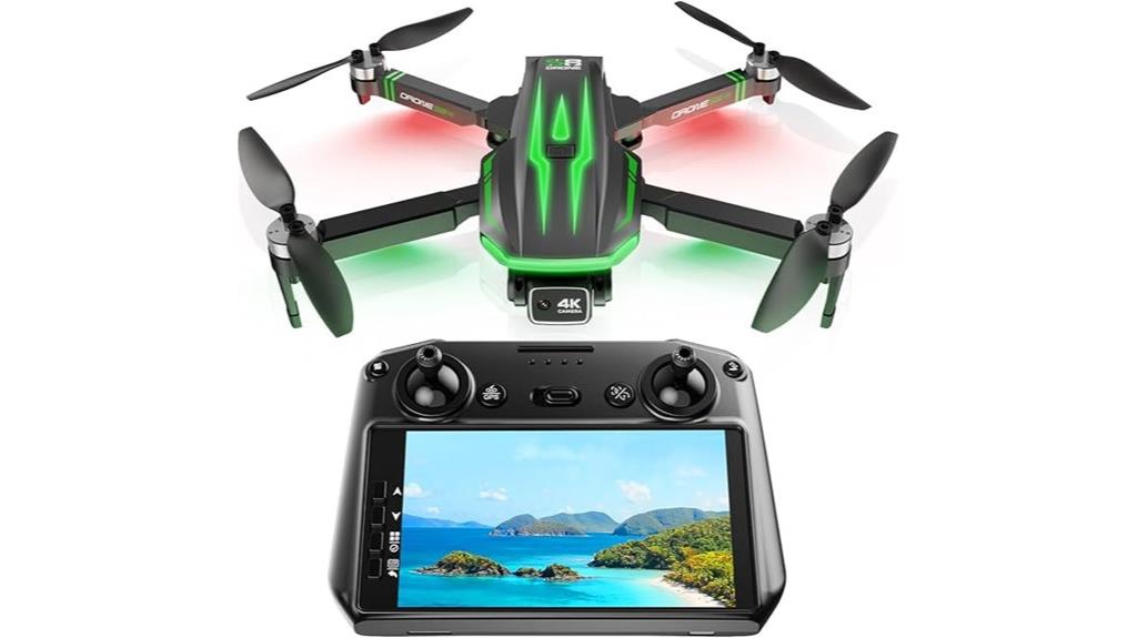 4k camera foldable drone