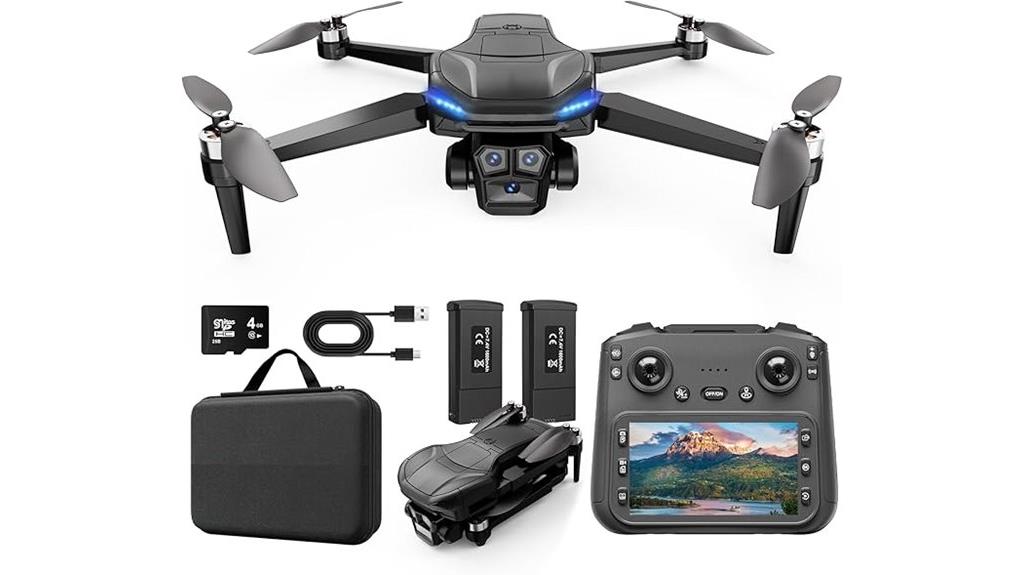 4k camera gps drone