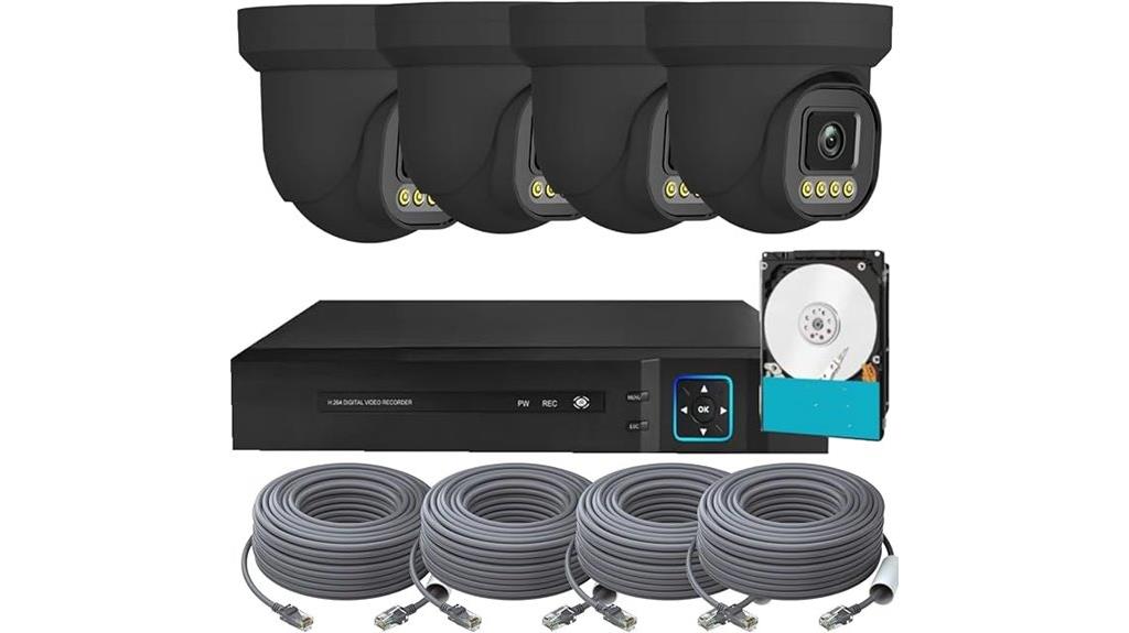 4k nvr poe cameras