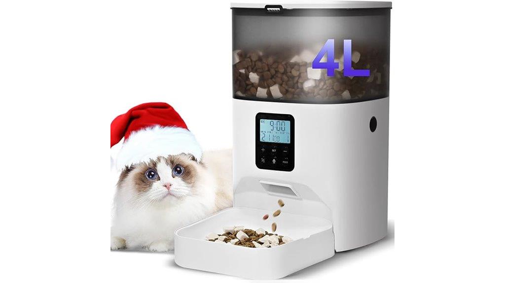 4l voice record cat feeder