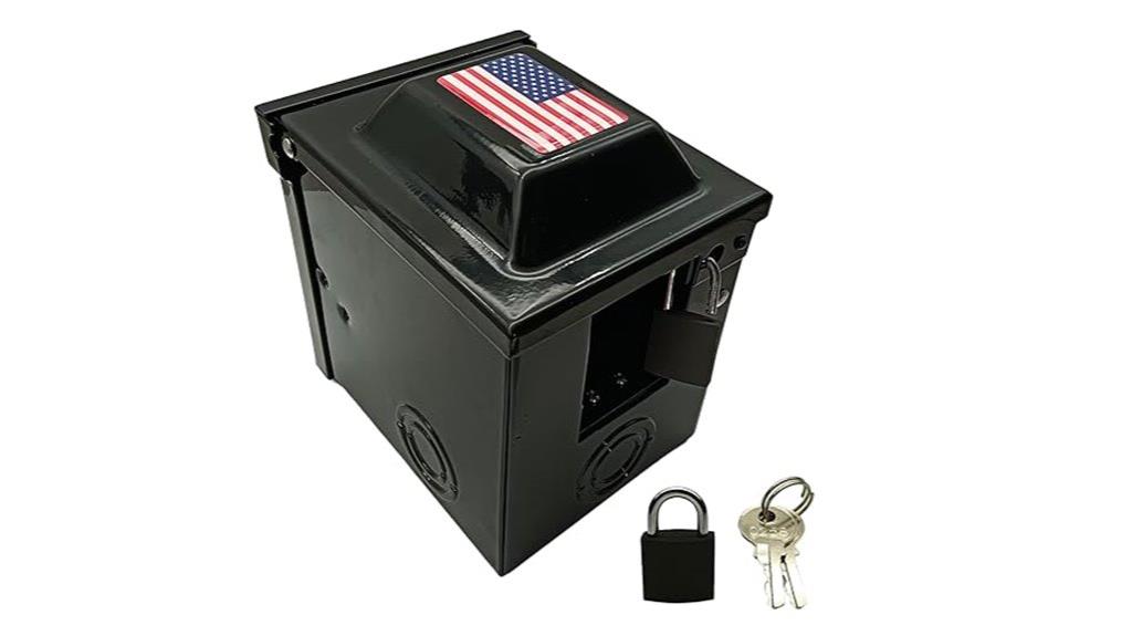 50 amp lockable power box