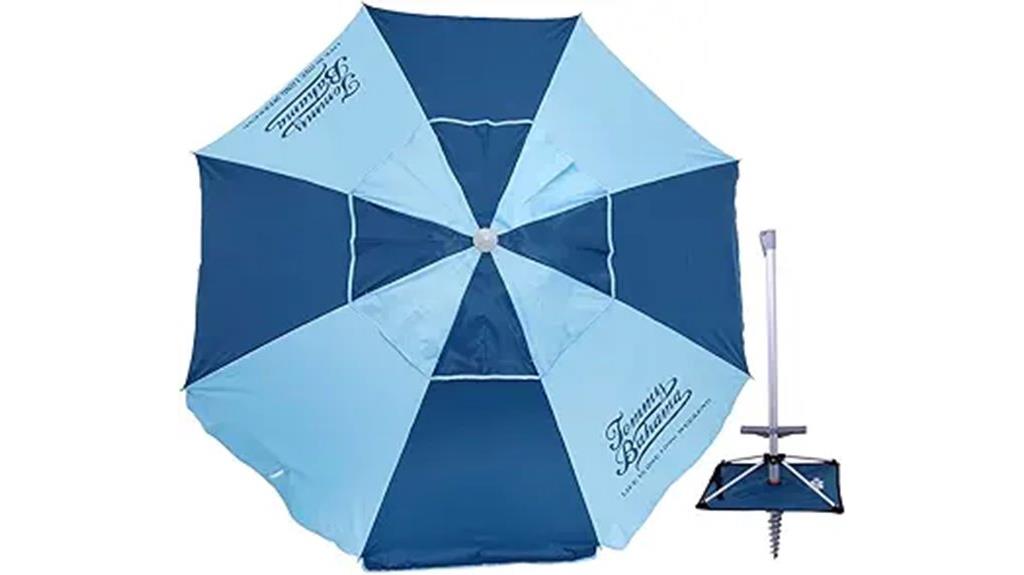 7 foot fiberglass beach umbrella