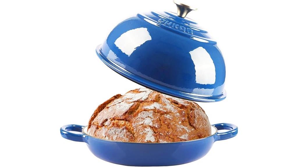 7 quart enameled dutch oven