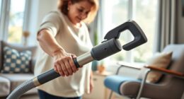 accessible ergonomic vacuuming techniques