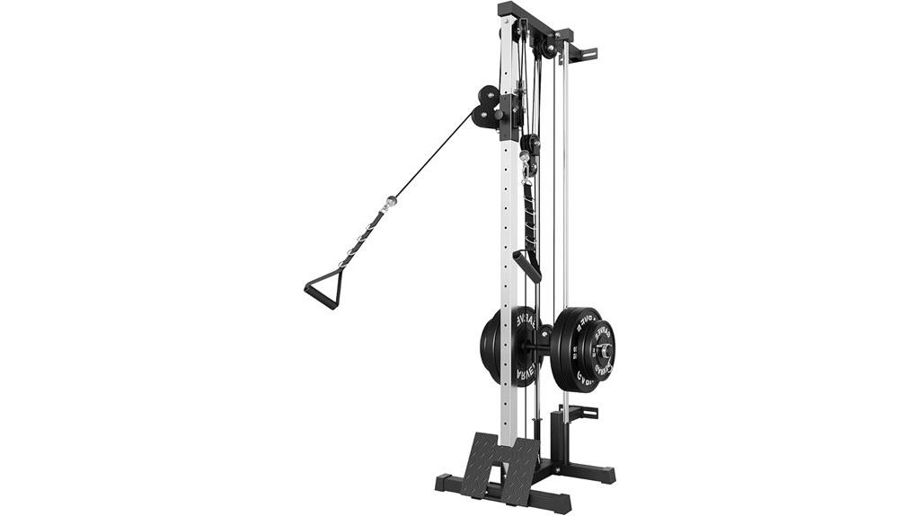 adjustable dual pulley station