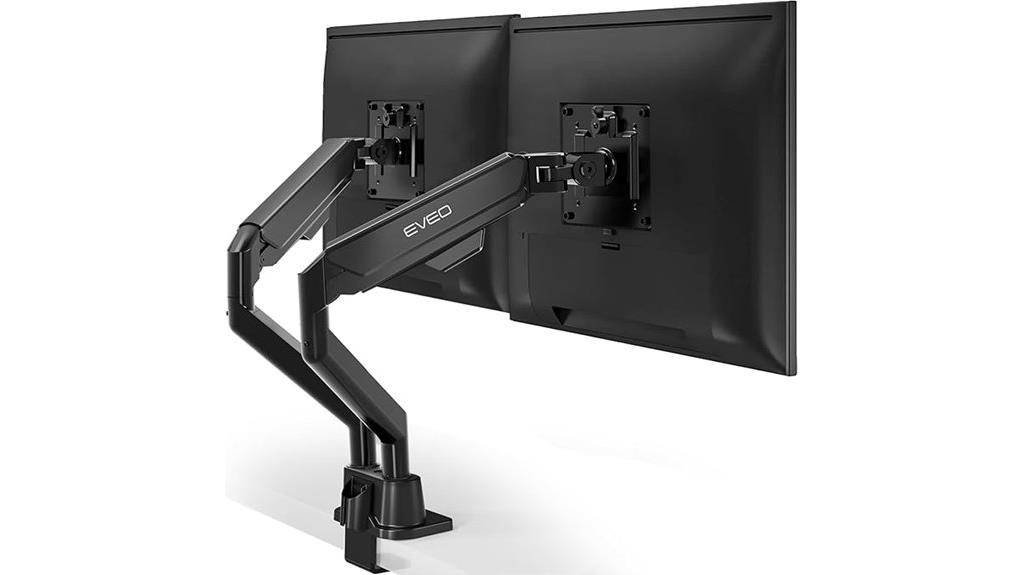 adjustable dual screen mount
