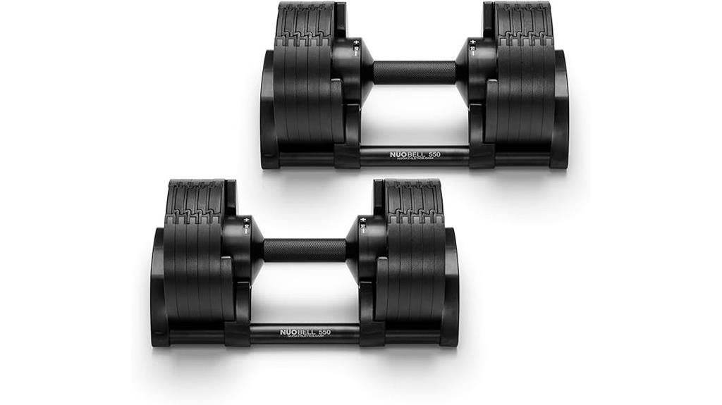 adjustable dumbbell weight set