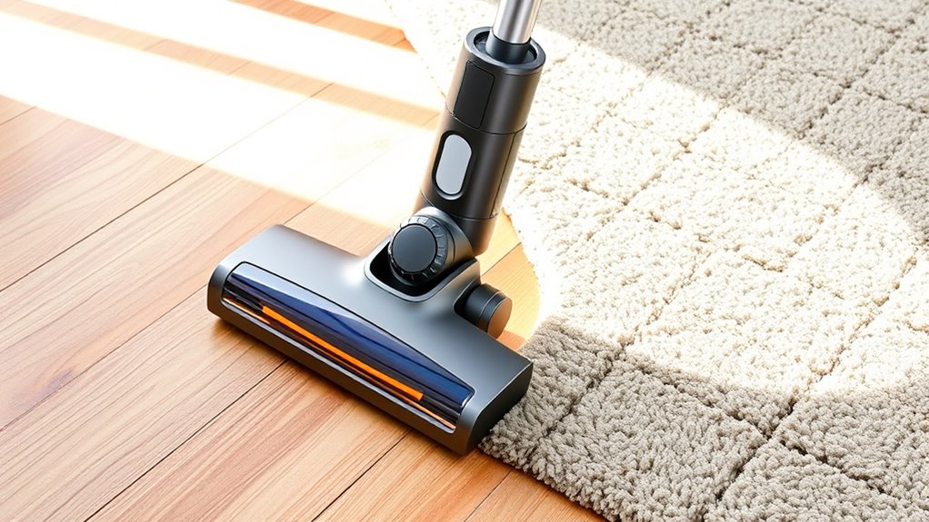 adjustable height suction versatility