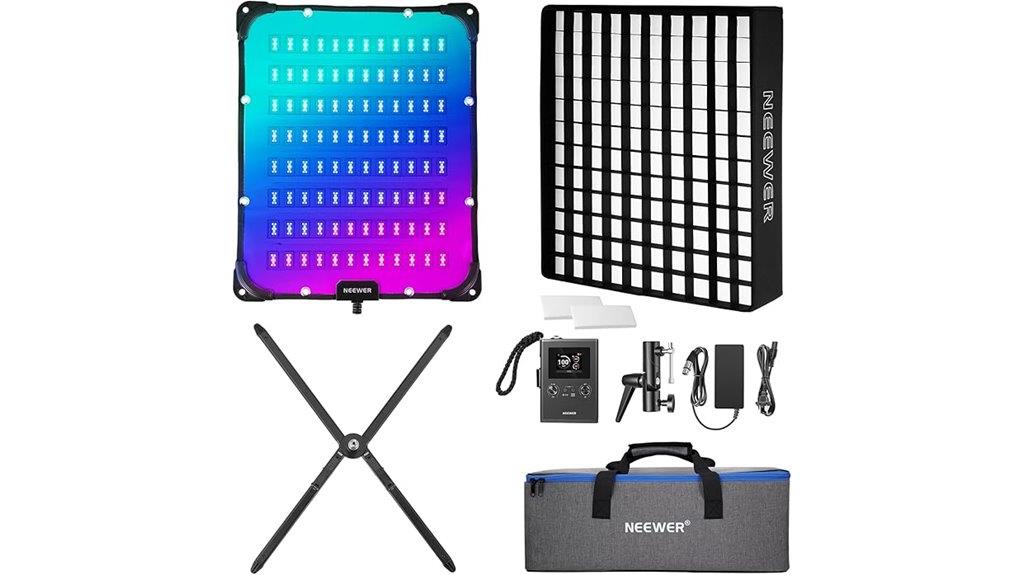 adjustable rgb video lighting