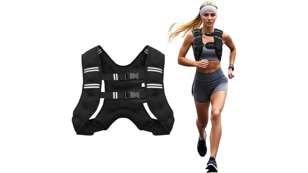 adjustable unisex fitness vest