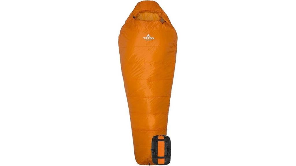 adult sleeping bag features