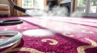 allergy friendly steam carpet cleaning