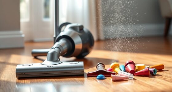 allergy reducing vacuum features