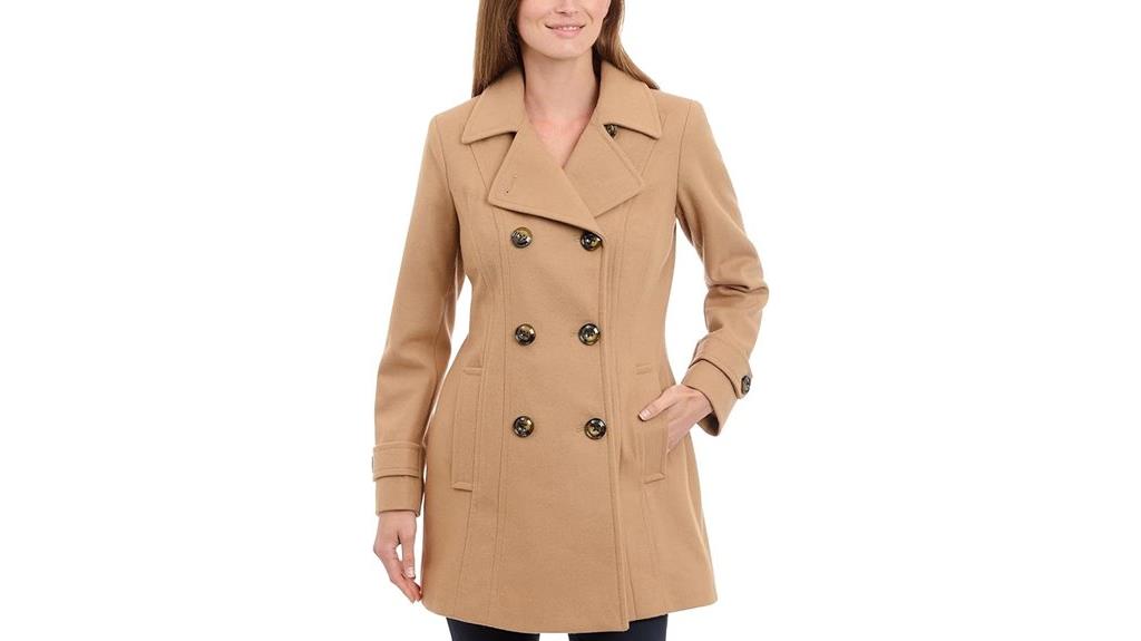 anne klein wool coat