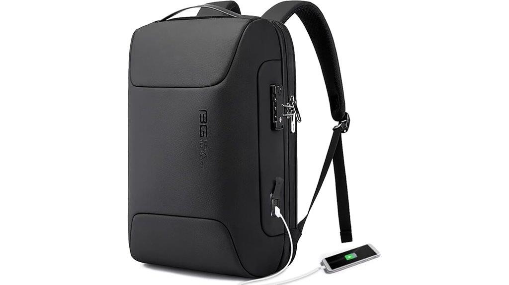 anti theft laptop backpack