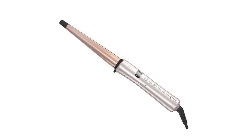 argan oil keratin curling wand