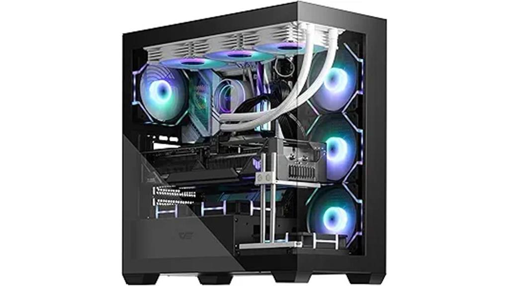 argb lighting mid tower case