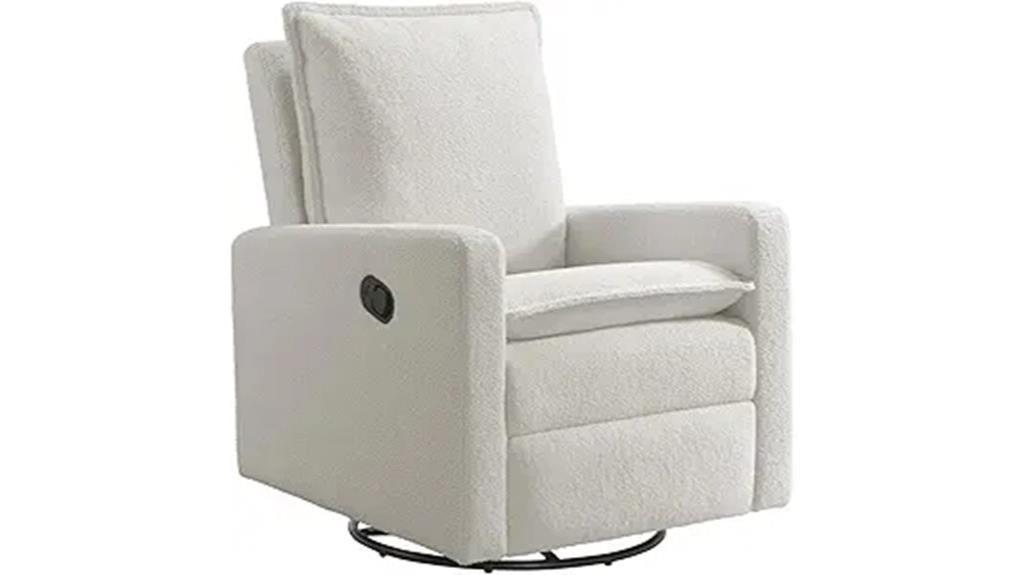 baby nursery swivel chair