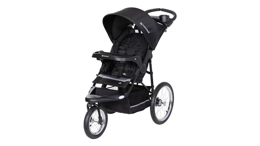 baby trend jogger black