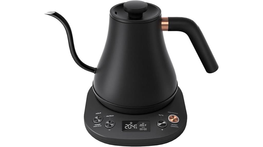 barista grade temperature kettle
