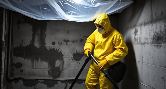 basement crawlspace mold control