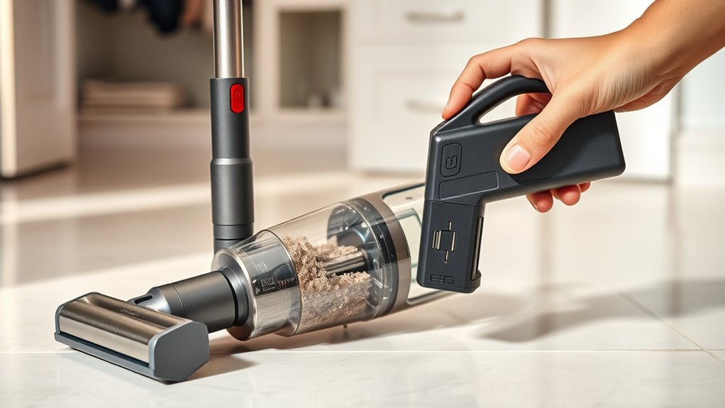 battery and dustbin maintenance