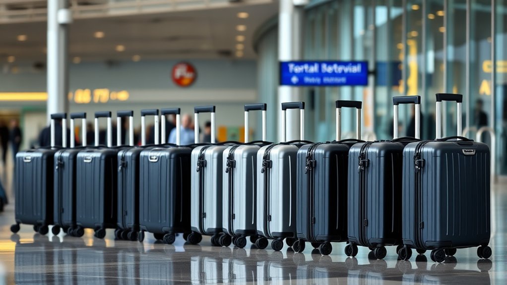 battery powered travel luggage