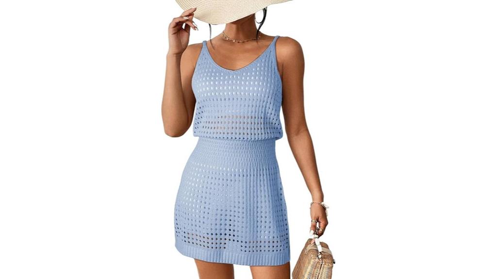 beach crochet cover up